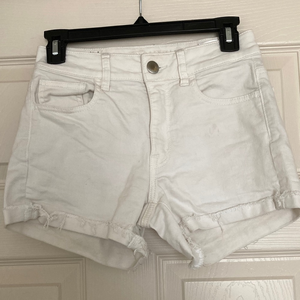 White shorts